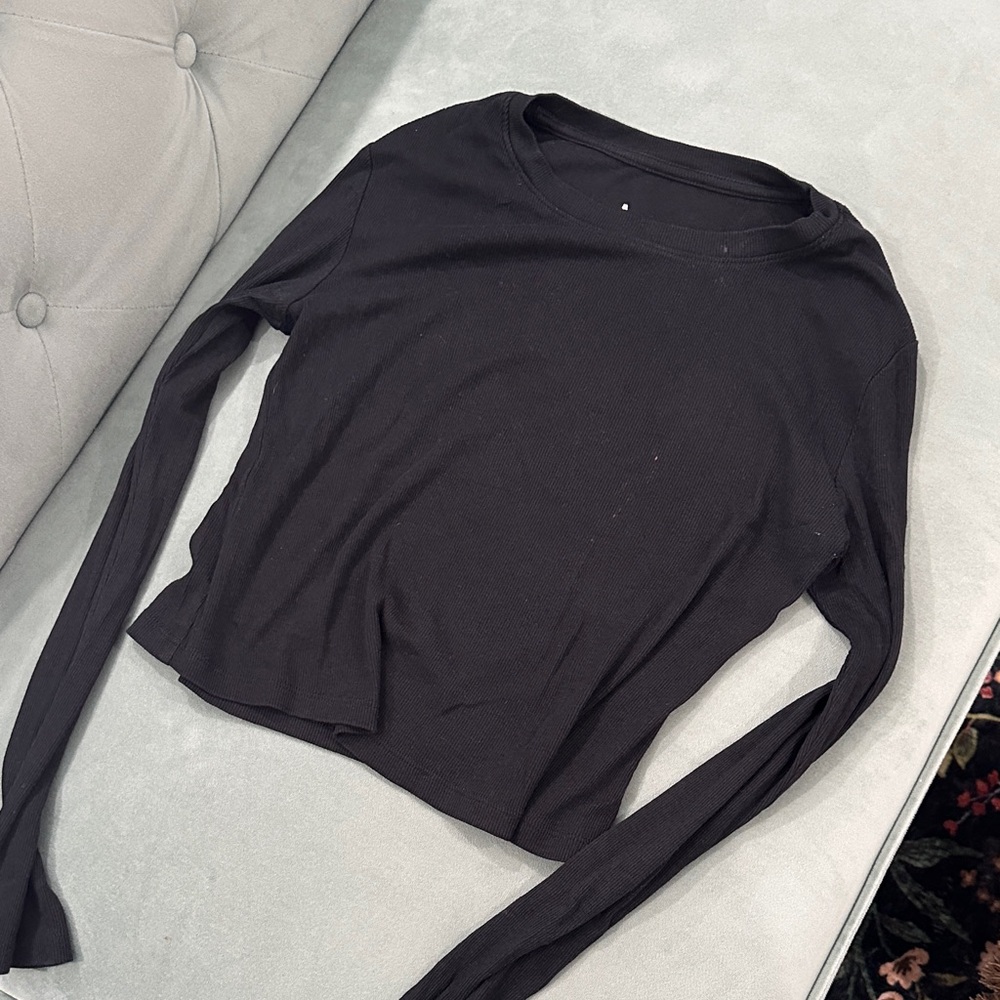 a new day Black Long Sleeve Women's Tee
